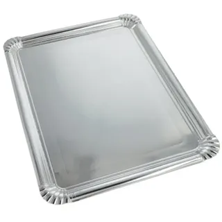 Papstar 10 STARPAK Einweg-Servierplatten 45,5 x 34,0 cm