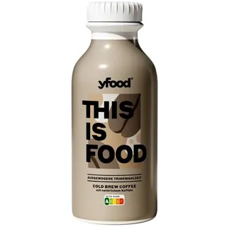 YFood Trinkmahlzeit Cold Brew Coffee 0,5L
