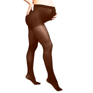 Mysanity Schwangerschaftsstrumpfhose, 40 Den abgestufte Kompression, Schwarz 1 St