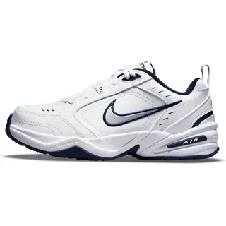 Herren White / Metallic Silver-Midnight Navy 41