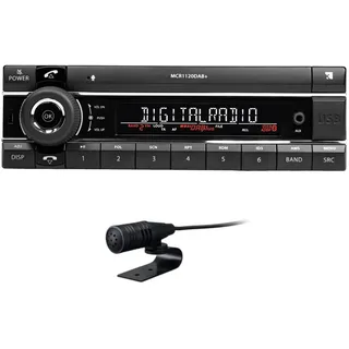 Axion Kienzle MCR 1120 DAB+ Autoradio Bluetooth Freisprecheinrichtung Digitalradio