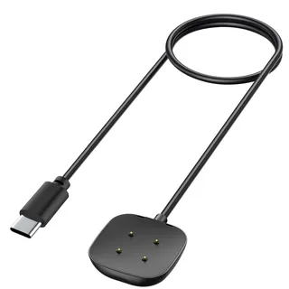 Tobfit ladekabel Ladegerät für Fitbit Versa 4 Fitbit Versa 3/Fitbit Sense/Sense 2,USB C Charger Cable Ladekabel für Versa 3/Versa 4(50cm)