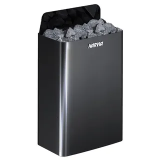 The Wall Sw90e Black 9,0 Kw Saunaofen Elektroofen Saunaheizgerät Schwarz - Harvia