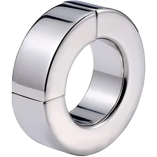 Hodenstrecker ballstretcher: Pleasure ring men Hodenring schwer Hodenring stahl Ballstretcher extrem Cockringe extrem Ballstretcher men Ball ring Hodenstrecker extrem starken Magneten N05-20