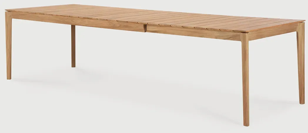 Ethnicraft Bok Gartentisch ausziehbar Teak natur 200/300x100 cm