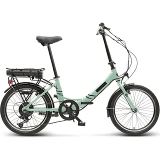 VILLETTE les Vacances,faltbares E-Bike,6 Sp,20 Zoll,minz - Grün