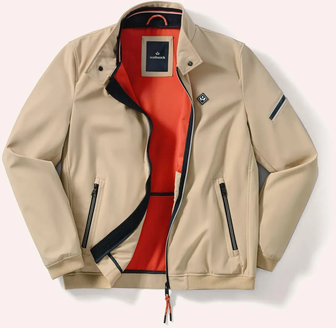 Walbusch Herren Club Blouson Beige