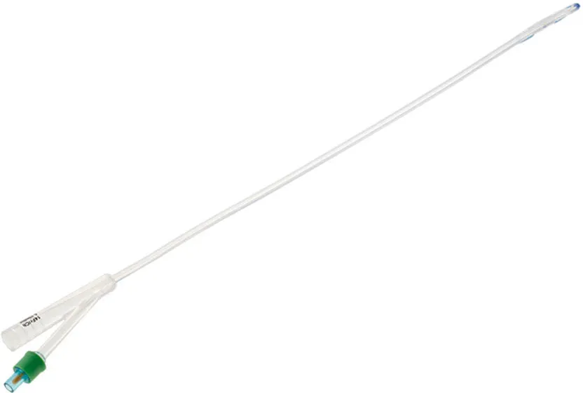 Konticur Silikon-Ballonkatheter, Nelaton, 40 cm lang, 10 Stück CH 12