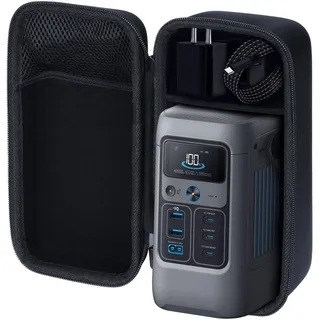 Lebakort Hart Tasche Hülle Etui Tasche für Anker SOLIX C200 DC Powerbank Powerstation