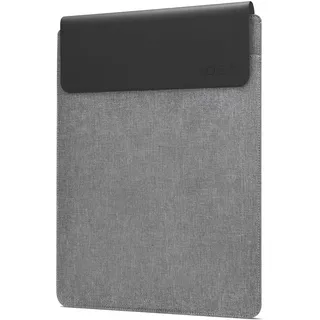 Lenovo Yoga Laptophülle|14,5 Zoll|Magnetverschluss|schlank & leicht, aus recycelten Materialien|Separates Zubehörfach|grau