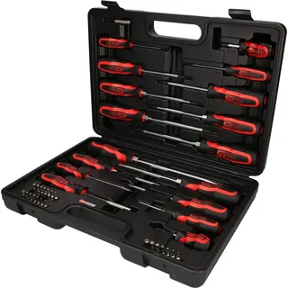 KS Tools ERGOTORQUEplus Schraubendreher- und Bit-Satz, 39-tlg.