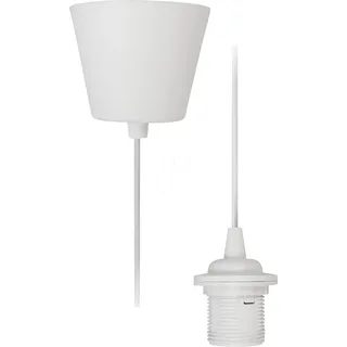 McShine MCS-1452331 - Lampenpendel E27 weiß, 1,2 m Kabel