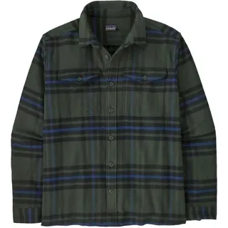 Patagonia Fjord Flannel Shirt - Herren Catch: Old Growth Green M