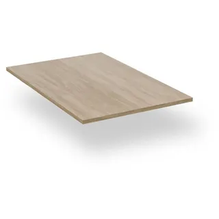 Blumfeldt Tischplatte Holz Arbeitsplatte Holzplatte 120x80 Industriedesign Minimalistische