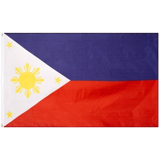 Philippinen Flagge MUWO "Nations Together" 90 x 150 cm-Größe:Einheitsgröße