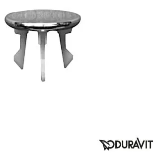 Duravit Überlaufclip chrom