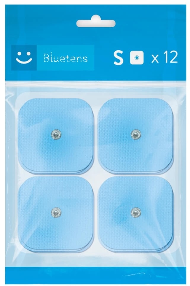 Bluetens Elektroden Größe S - 12 Stück Blau 