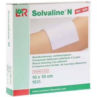 Lohmann & Rauscher Solvaline N 10x10 cm steril