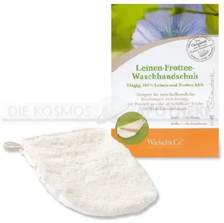 LEINEN-FROTTEE Waschhandschuh Gr.1 Wickel & Co. 1 St