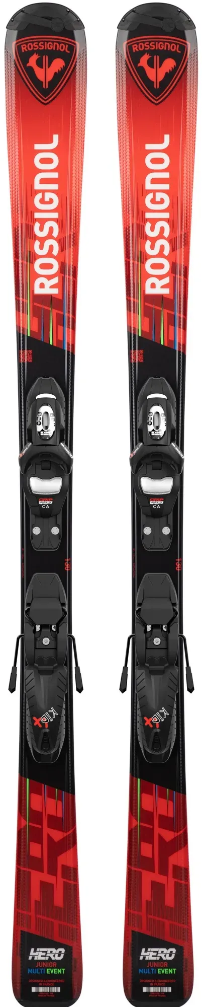 Rossignol HERO JR 100-140, inkl. Bindung KID 4 GW - Kinderski - 100cm