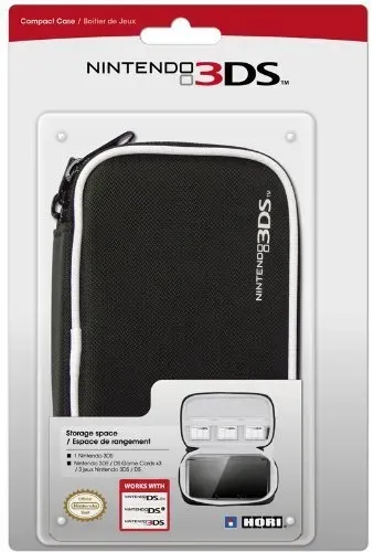 Hori Compact Pouch [für Nintendo 3DS] schwarz | Zustand: Neu & original versiegelt