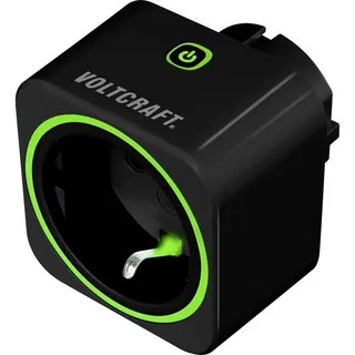 VOLTCRAFT SEM6000 BLACK Energiekosten-Messgerät Bluetooth®-Schnittstelle, Datenexport, Datenloggerfunktion, TRMS, Stromtarif