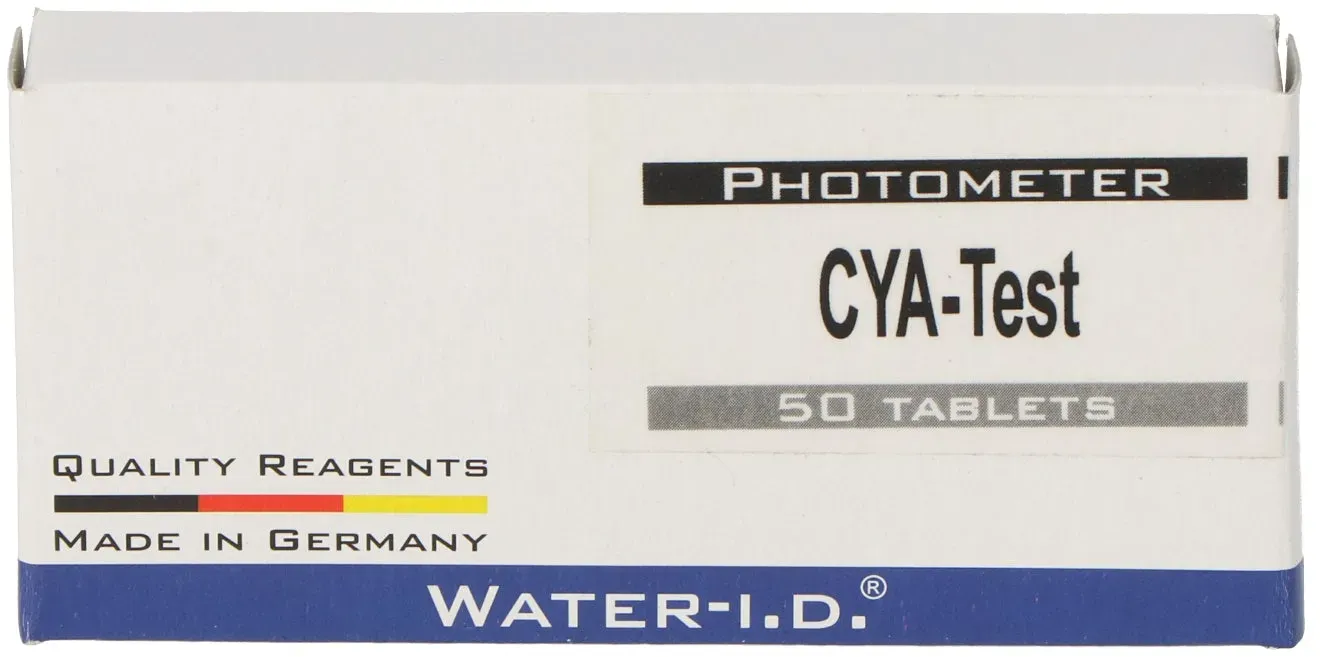 50 Tabletten CYA-Test / Cyanursäure für PoolLab