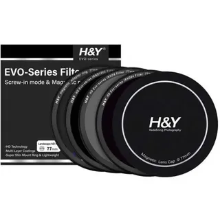 H&Y HD EVO ND Landscape Filter Kit 112mm 112 mm, / Black / Transparent