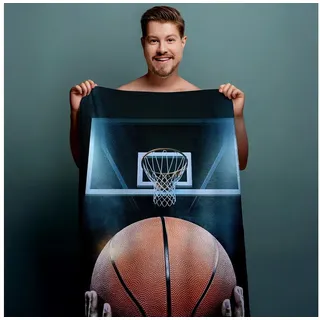 Jerry Fabrics Strandtuch / Badetuch Basketball