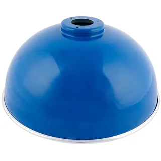 Sportime Lampenschirm für Billardlampe Casino Blau mit Messingrand