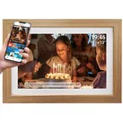 15,6 Zoll Wi-Fi Digitaler Bilderrahmen Hellholz: Frameo App-Steuerung, Full-HD IPS Touchscreen, 16GB Speicher – Erinnerungen teilen jederzeit, überall