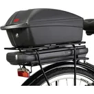 FISCHER FAHRRAD Gepäckträgerbox Schwarz