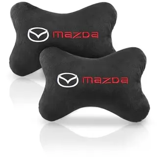 QWTYAFF Auto Kopfstütze,Für Mazda 2 3 4 5 6 8 Atenza Mazda3 Axela MX-5 CX-3 CX-30 CX-5 CX60 Atmungsaktiv Auto Rest Kissen Sitz Kopf Kopfstütze Unterstützung Car Headrest Neck Rest