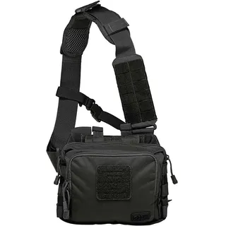 5.11 Tactical Tasche 2 Banger Umhängetasche, 25 cm, 3.27 L, grau Double Tap