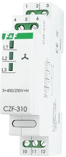 Netzüberwachung Phasenwächter Phase Monitor Phasenüberwachung Phasenausfall F&F CZF-310
