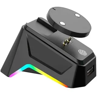 Wireless Magnetic Charging Station for Logitech Mouse G502 / G502 Hero, G703 (Hero) G903 (Hero), G403, G Pro Wireless 1/2, G Prox Superlight 1/2, Charging Base System with Anti-Slip and LED