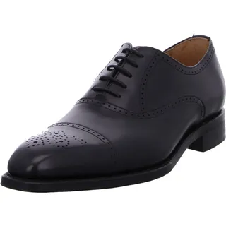 Berwick 1707 Elegante Schnürschuhe Herren, Schwarz 46 EU / Schwarz