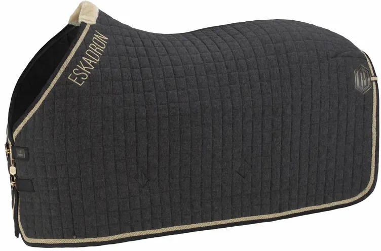 Eskadron Abschwitzdecke ACRYLIC QUILTED black Heritage 24/25, Größe: M