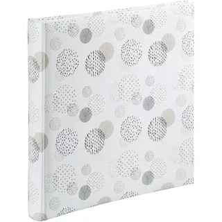Hama Jumbo Graphic Dots 30x30 80 weiße Seiten 7242