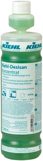 Kiehl Desisan Konzentrat – 1L Flasche Flüssiger Desinfektionsreiniger für Sanitä...