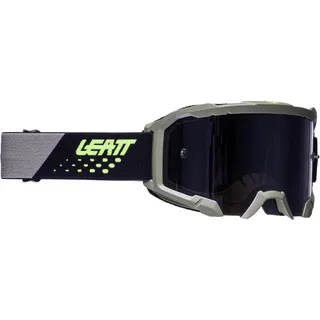 Leatt Velocity 4.5 Iriz Dots Motocross Brille, grau-grün für Männer