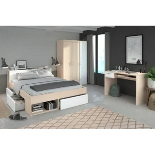 Parisot Schlafzimmer-Set "Most 74" Akazie-Weiß