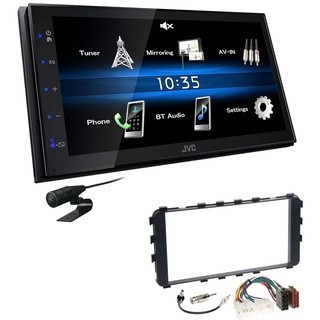 JVC KW-M25BT 2 DIN Autoradio Bluetooth Touchscreen USB für Toyota Yaris 2006-2011 mit OEM-Navi