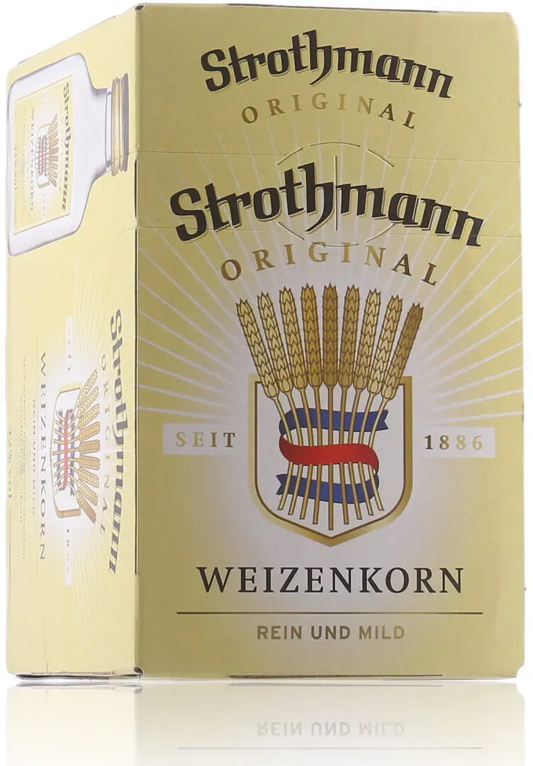 Strothmann Original Weizenkorn Miniaturen 32% Vol. 12x0,1l