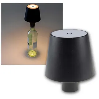 ChiliTec Flaschenleuchte Schwarz