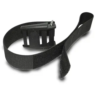 divesystem Stirnband-Klemmschelle velcrata für Mono Gasflasche mit Schnalle aus nylon HD Composite Stirnband-Klemmschelle velcrata für Mono Gasflasche mit Schnalle aus nylon HD Composite,, schwarz, 100 cm