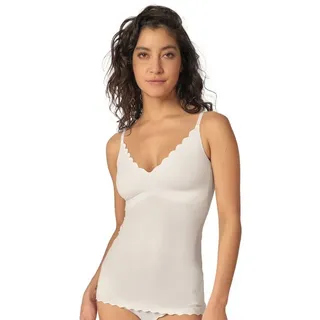 SKINY Damen Spaghettishirt herausnehmbare Pads weiß