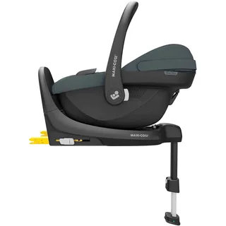 Maxi-Cosi Babyschale Pebble S inkl. Isofix-Basis FamilyFix, grau