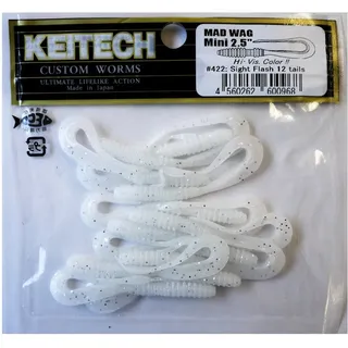 Keitech Mad Wag Mini 2.5" #422 Sight Flash