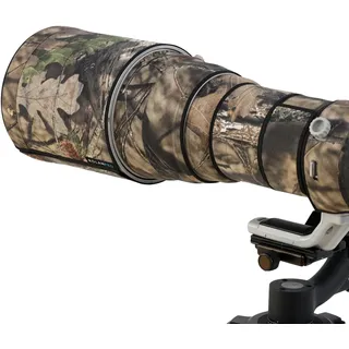 ROLANPRO Regenschutz für Sony FE 600 mm F/4 GM OSS #23, Nylon, wasserdicht, Camouflage-Muster